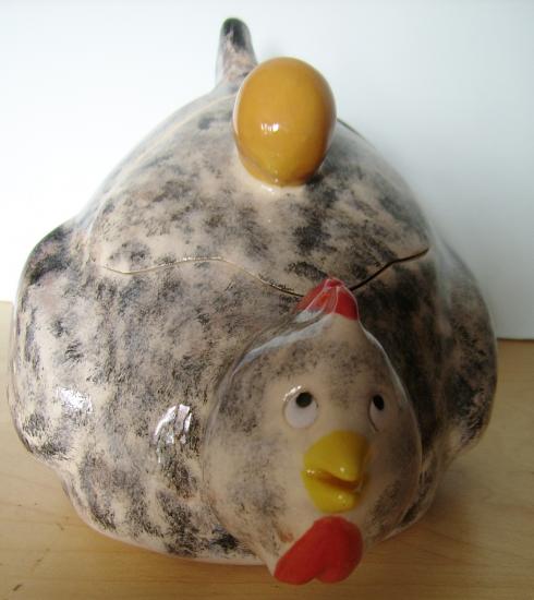 clotilde la poule mouchetée