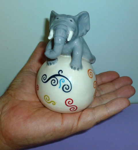presse papier elephant 