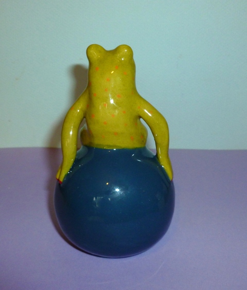 grenouille de dos
