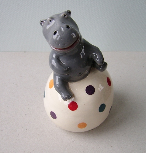 presse papier hippo heureux